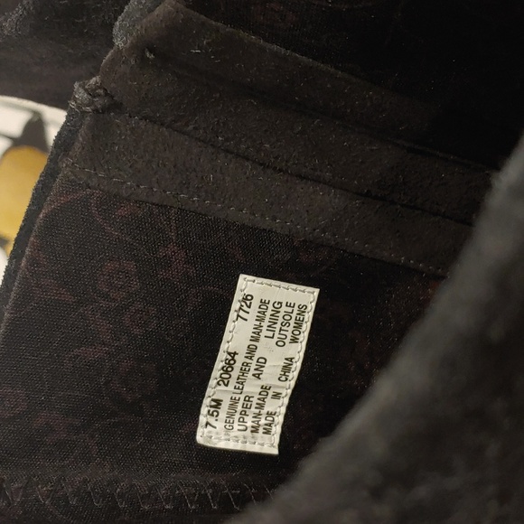 Timberland Earth Keepers Black Size 7.5 Leather Suede Zip up Boots - Picture 16 of 16